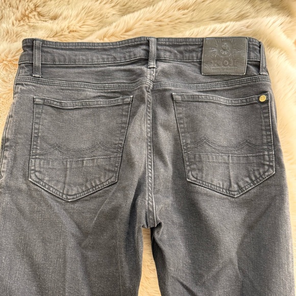 KINGS OF INDIGO BLACK JOHN LONG RISE SLIM JEANS - 32 - Picture 7 of 17